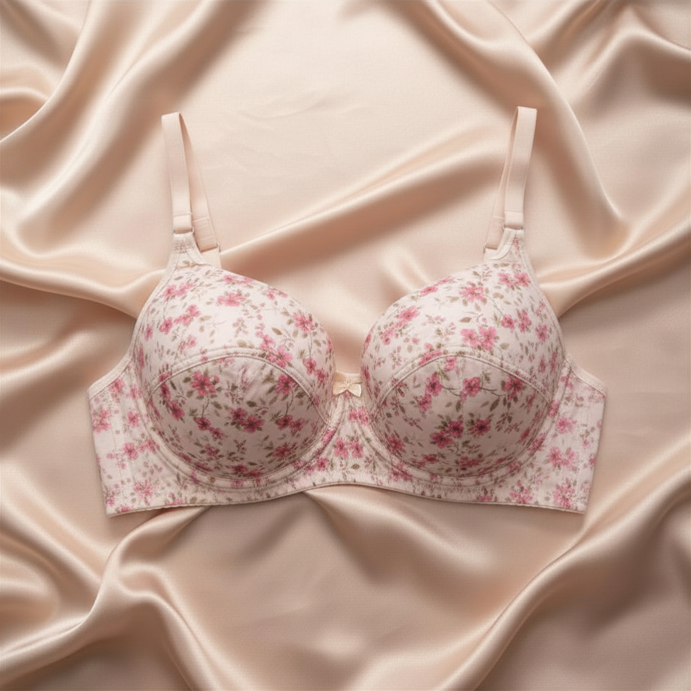 COTTON PRINTED BRA'S