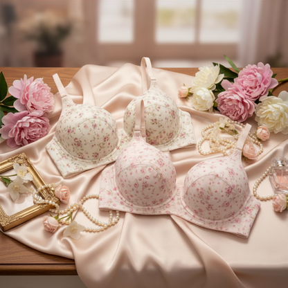 Summer Cotton Printed Bra – Pack of 3