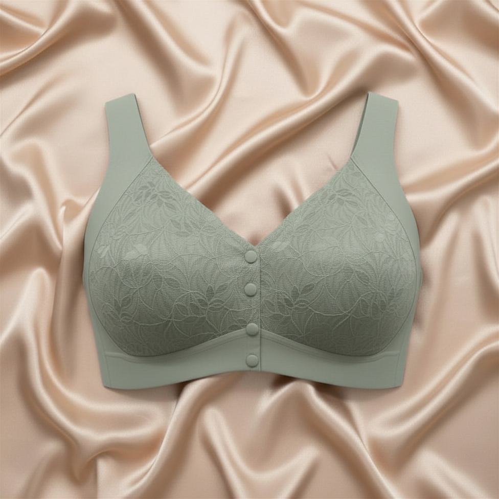 Buttons Bra – Comfort & Support