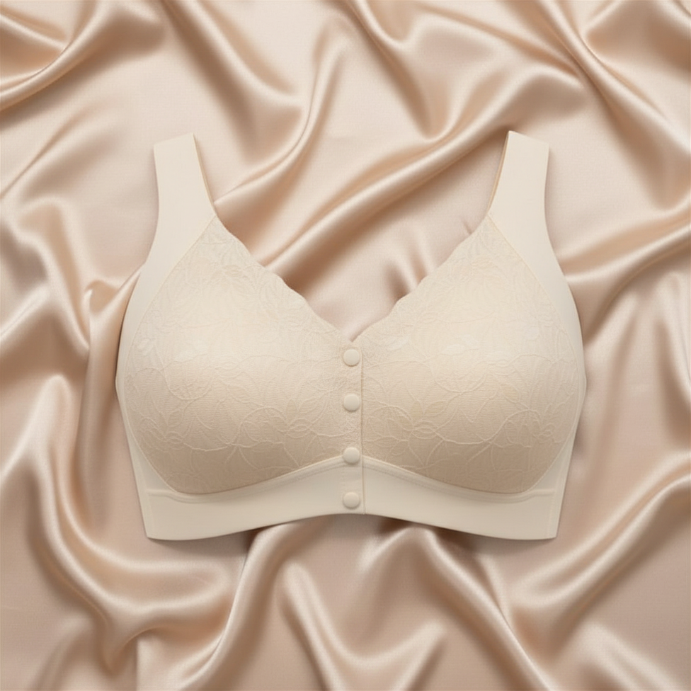 Buttons Bra – Comfort & Support