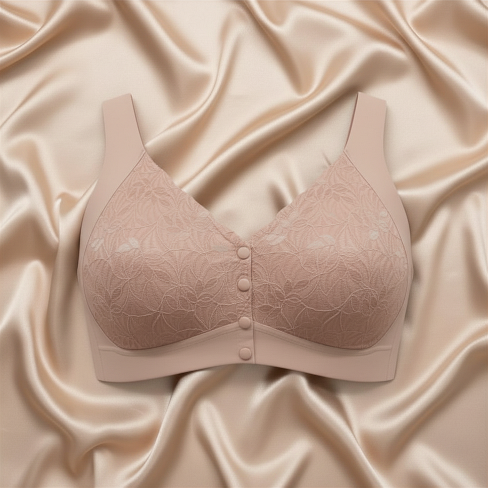 Buttons Bra – Comfort & Support