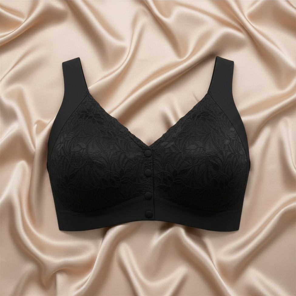 Buttons Bra – Comfort & Support